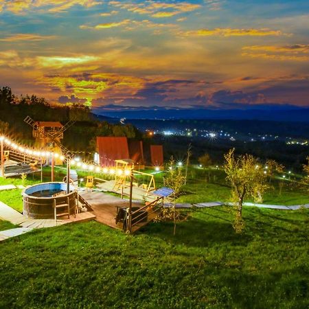 Pensiunea La Maria Hotel Poenari Bagian luar foto