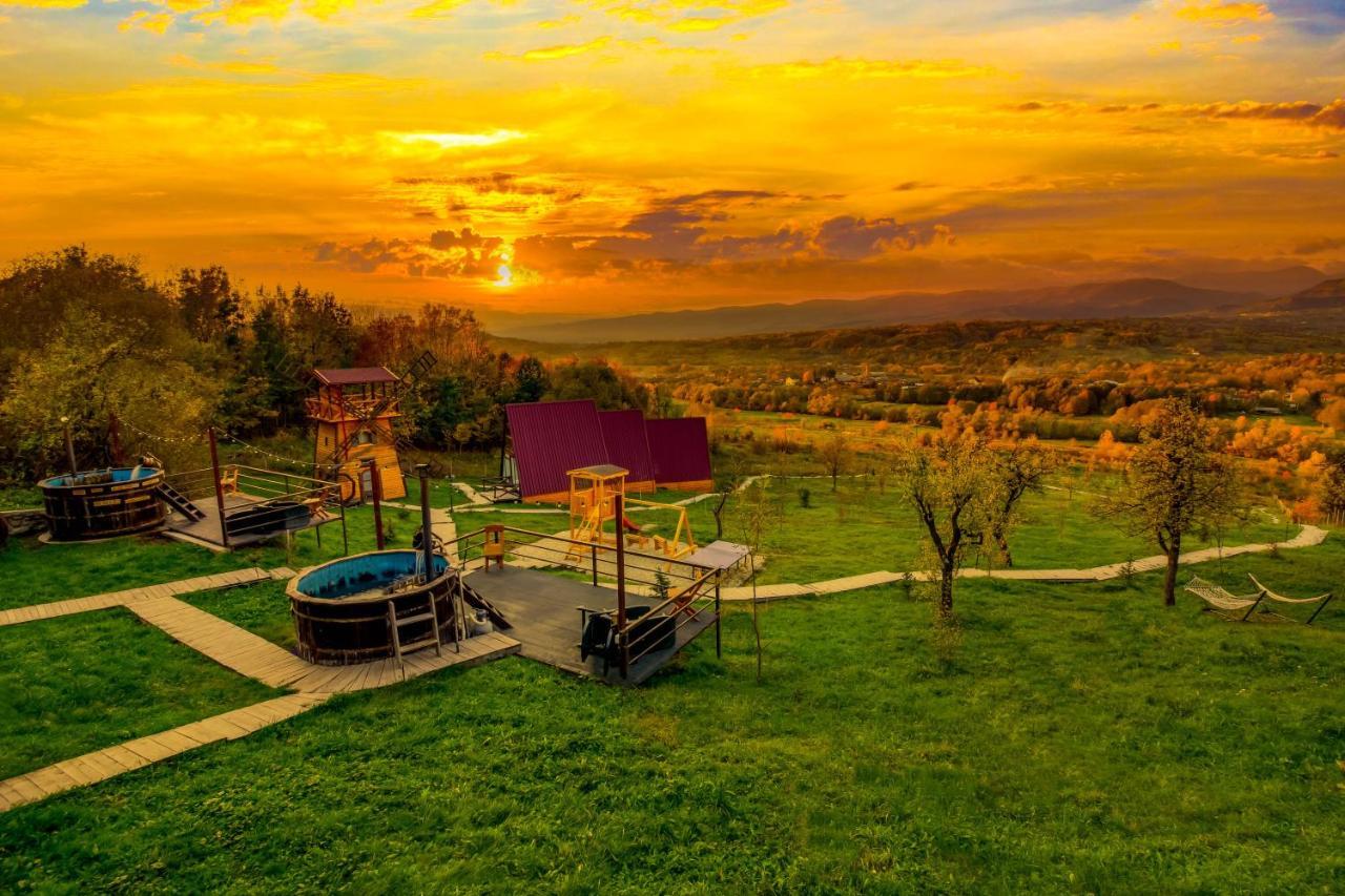 Pensiunea La Maria Hotel Poenari Bagian luar foto